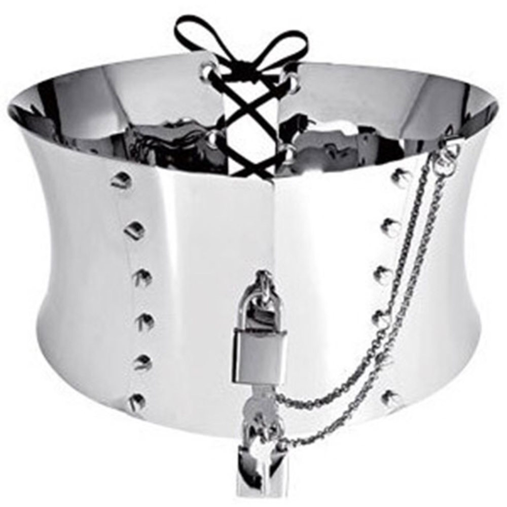 Vintage Dolce & Gabbana Runway Metal Corset Belt